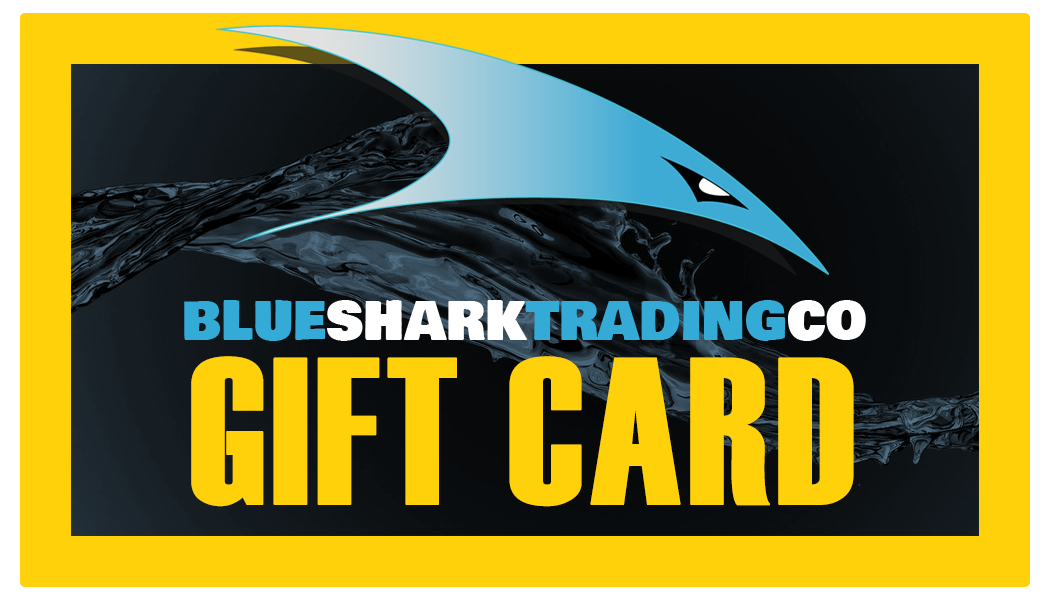 Blue shark gift card