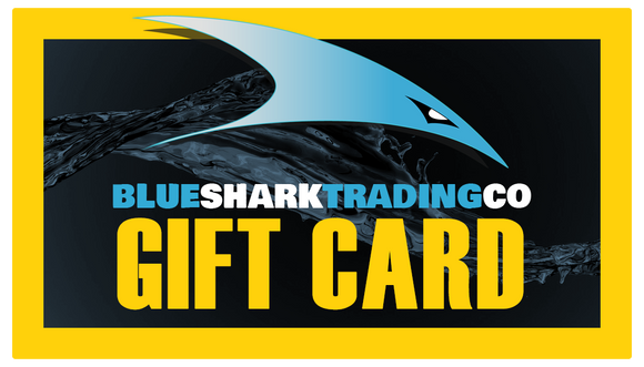 Blue shark gift card